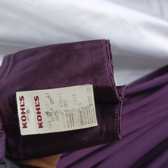 Jessica Howard Mother Of The Bride/Groom Dress, Sz 14, NWT, 20" PTP, 46" Long - Picture 3 of 8